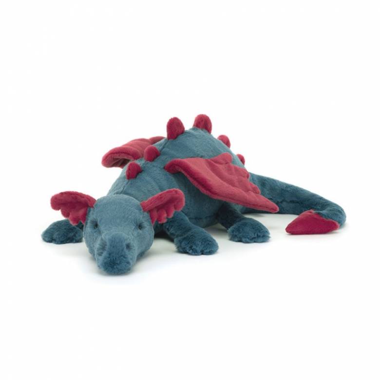 Huge Dexter Dragon Soft Toy By Jellycat 0+