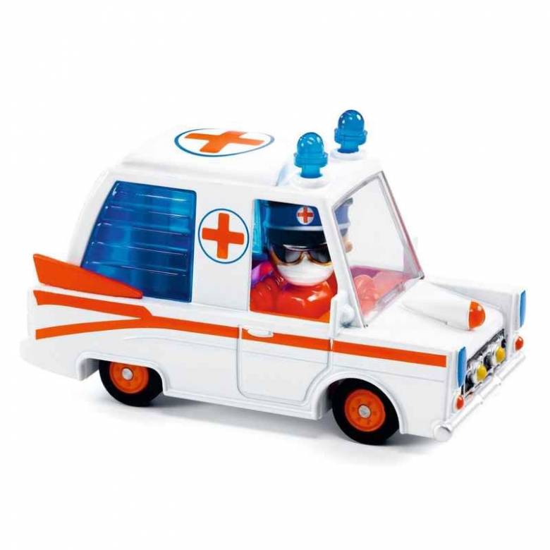 Hurry Ambulance - Crazy Motor Car By Djeco 3+