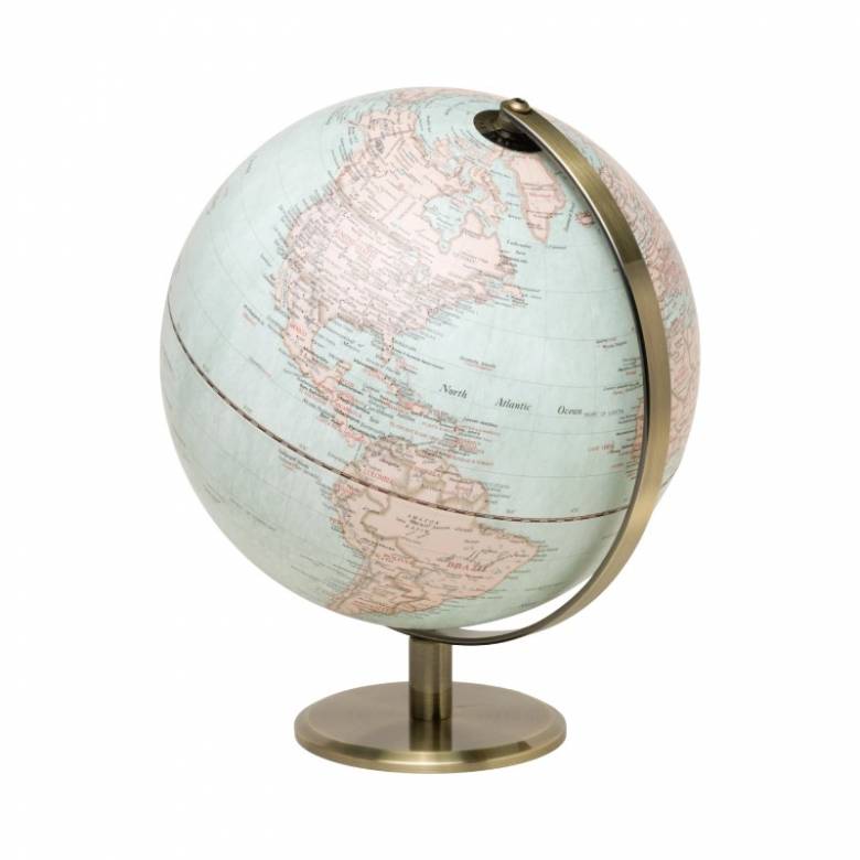 Illuminated World Globe Light - Vintage Style