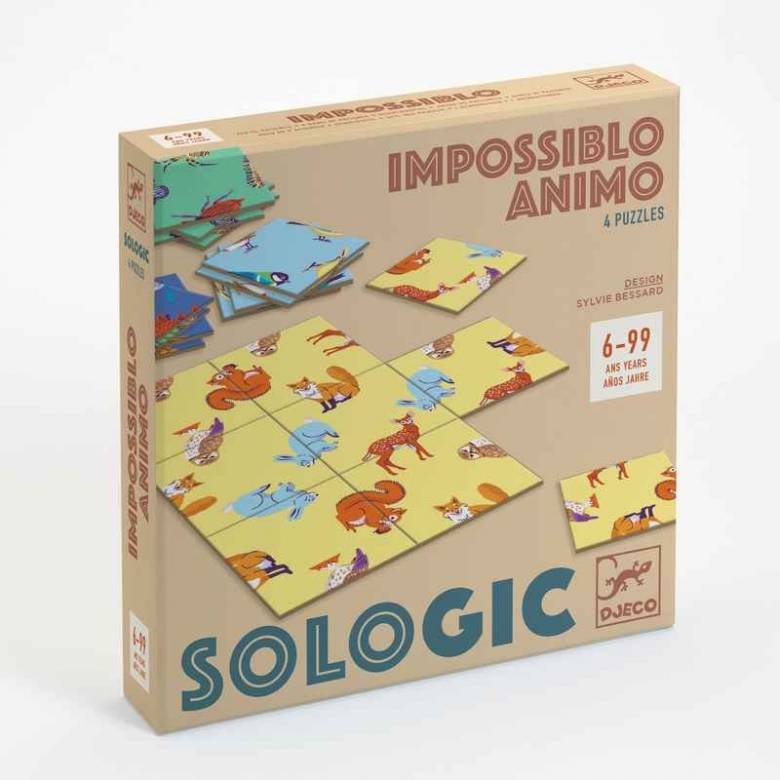 Impossiblo Animo - Puzzle Logic Game By Djeco 6+