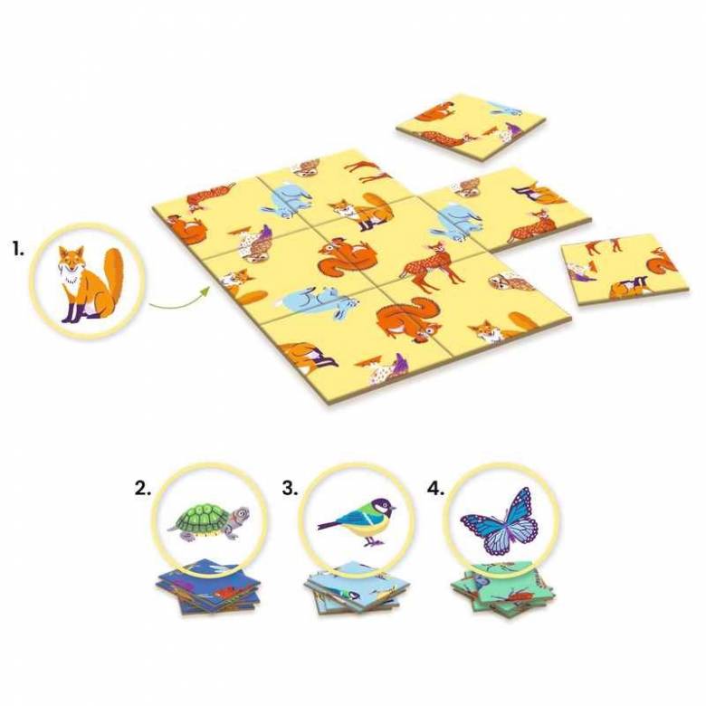 Impossiblo Animo - Puzzle Logic Game By Djeco 6+