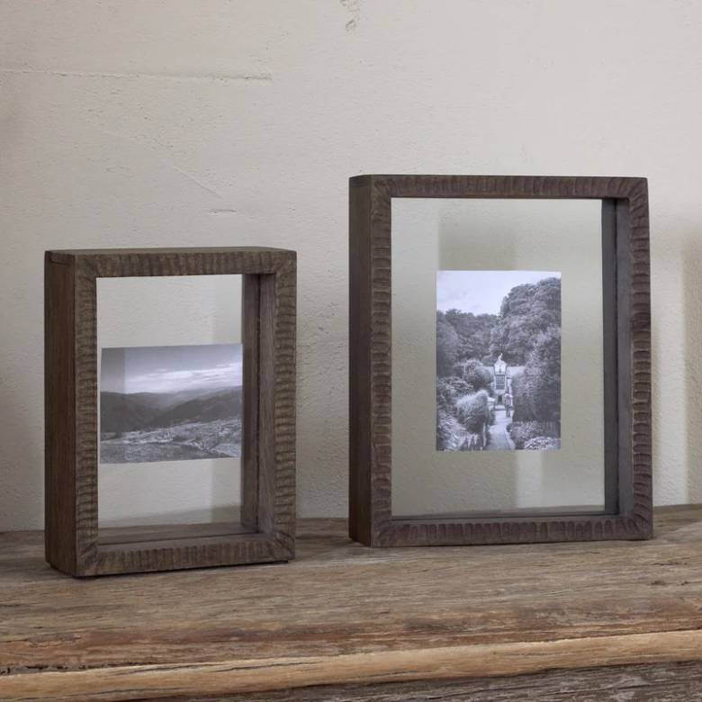Indu Standing Wooden Frame In Dark Ash - 8x10"