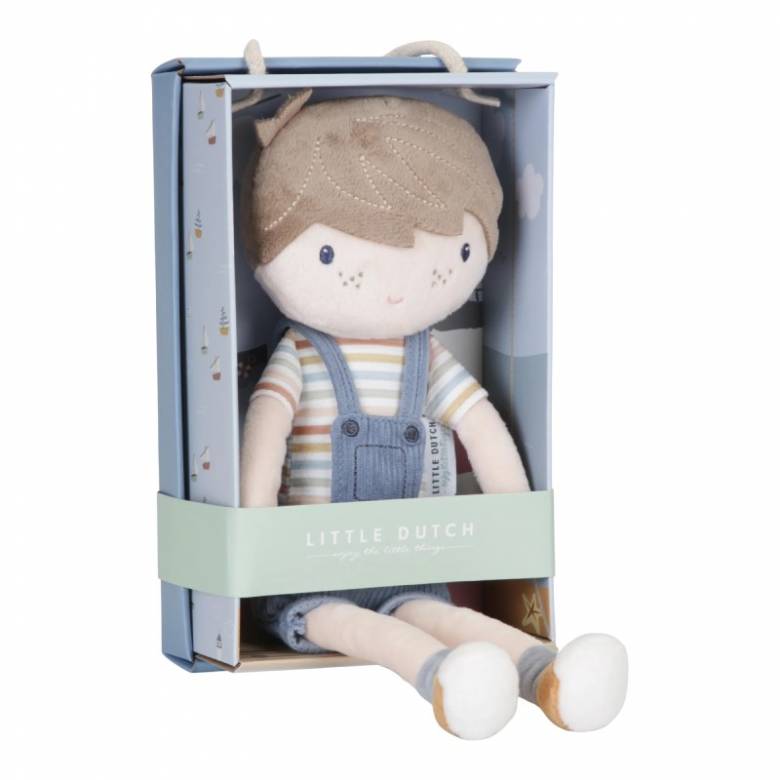 Jim - Medium Soft Cuddle Doll By Little Dutch 1+