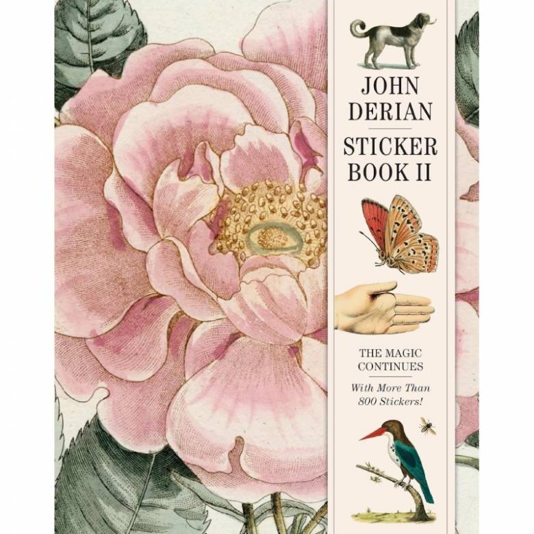 John Derian Sticker Book II - Hardback Book