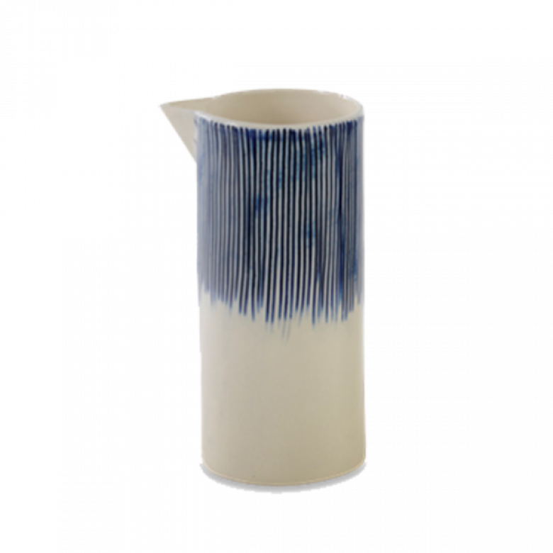 Small Karuma Ceramic Jug Blue & White