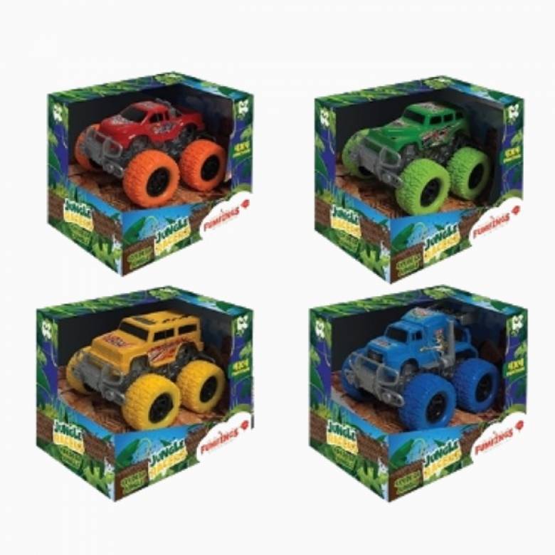 Jungle Racers 4x4 Friction Truck 3+