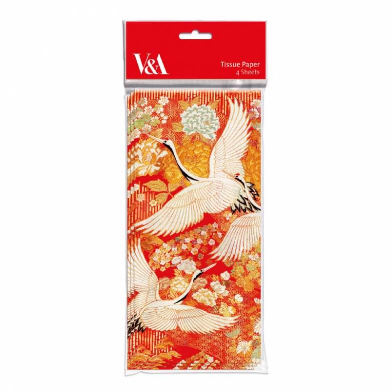 Kimono Cranes Tissue Paper