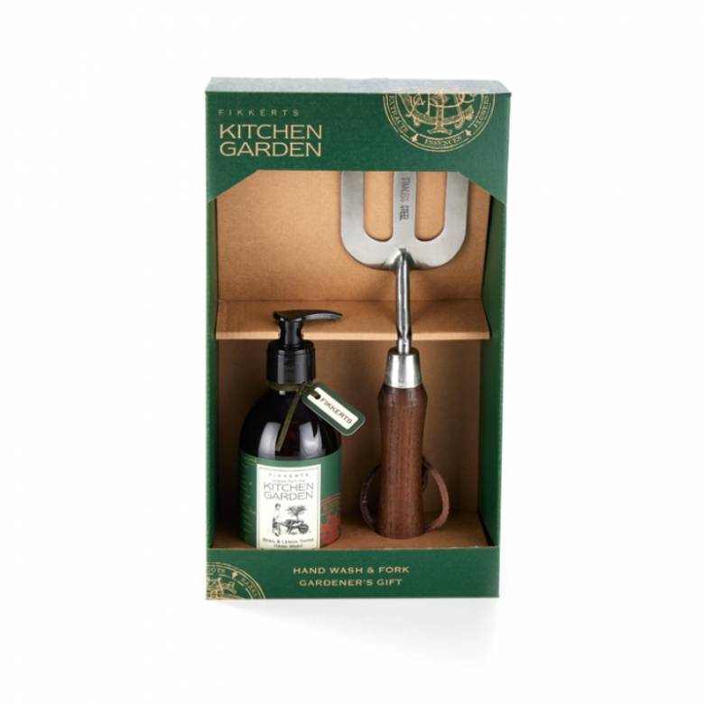 Kitchen Garden Hand Wash & Garden Fork Gift Set