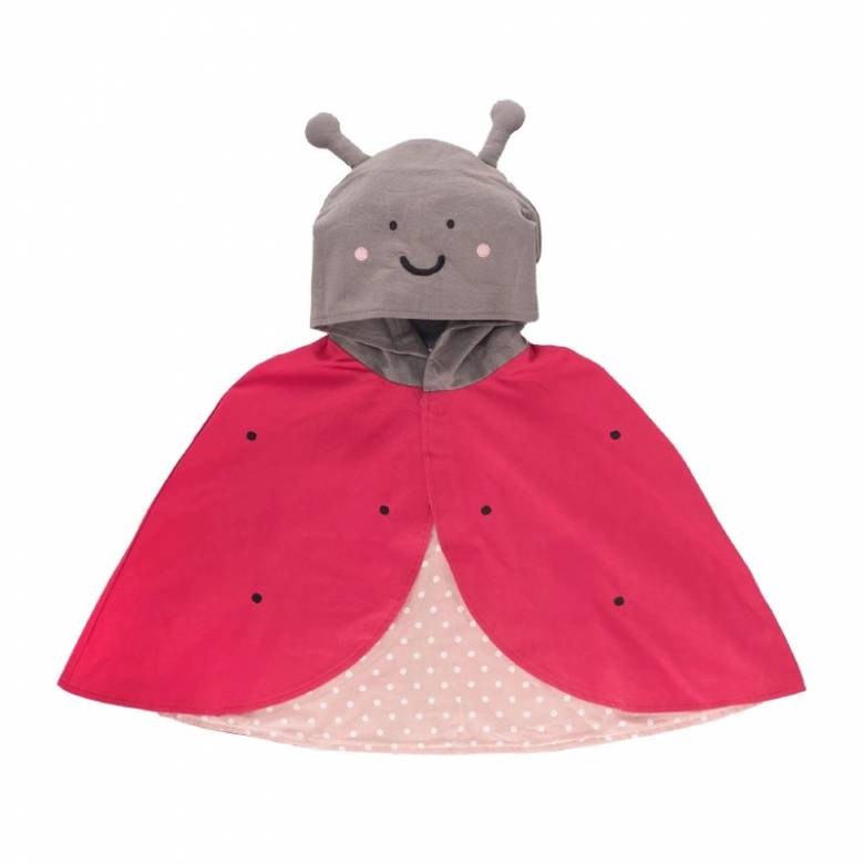 Ladybird Dress Up Cape 3+