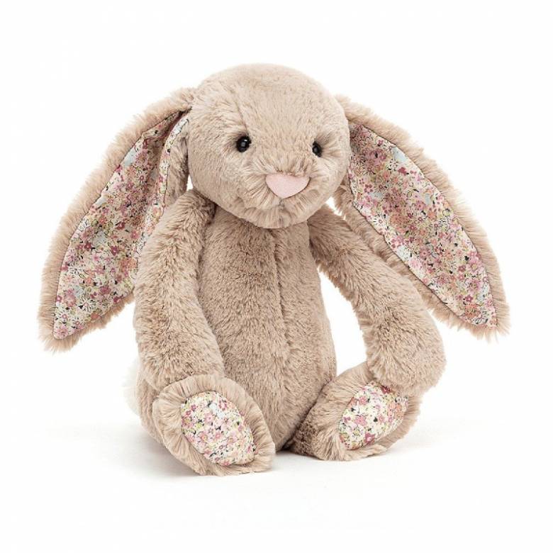 Medium Blossom Bea Beige Bunny Soft Toy By Jellycat