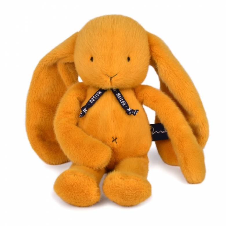 Large Meloe Rabbit In Saffron Soft Toy 0+