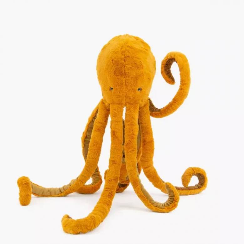 Large Octopus Soft Toy By Moulin Roty 1+