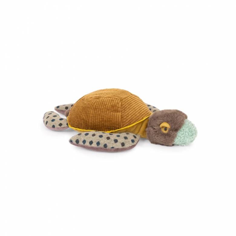 Small Turtle Soft Toy By Moulin Roty 36cm 0+