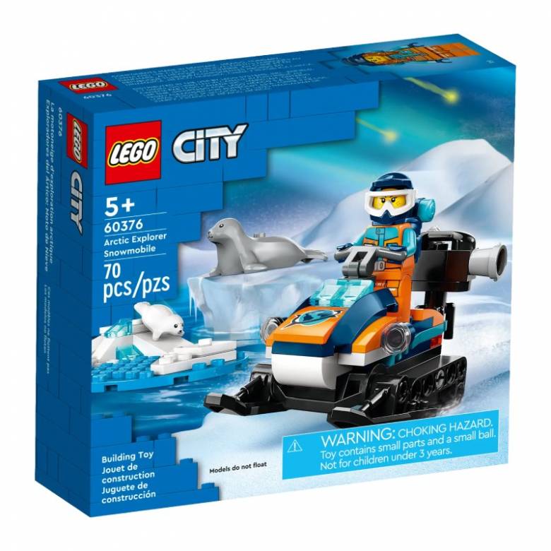 LEGO City Arctic Explorer Snowmobile 60376 5+
