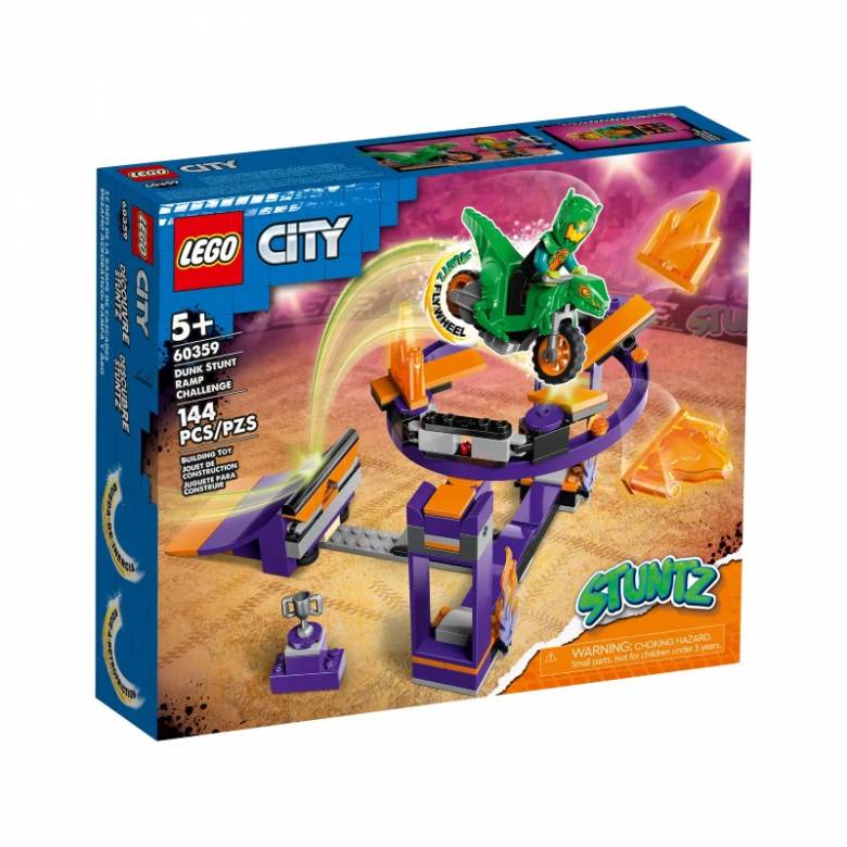 LEGO City Dunk Stunt Ramp Challenge 60359 5+
