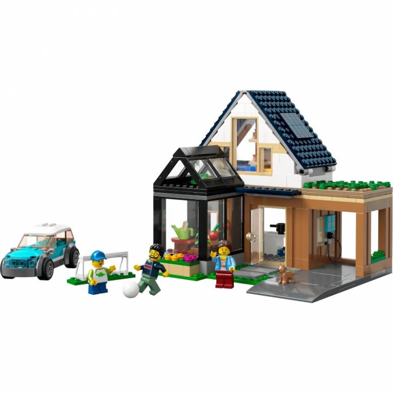 LEGO City Family House and Electric Car 60398 6+