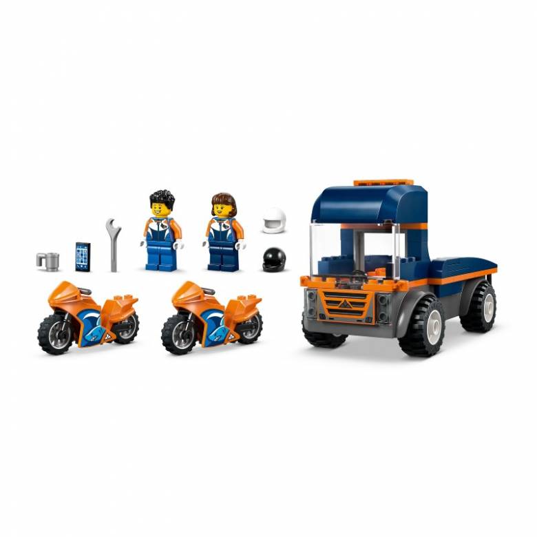 LEGO City Motorcycle Transporter 60491 4+