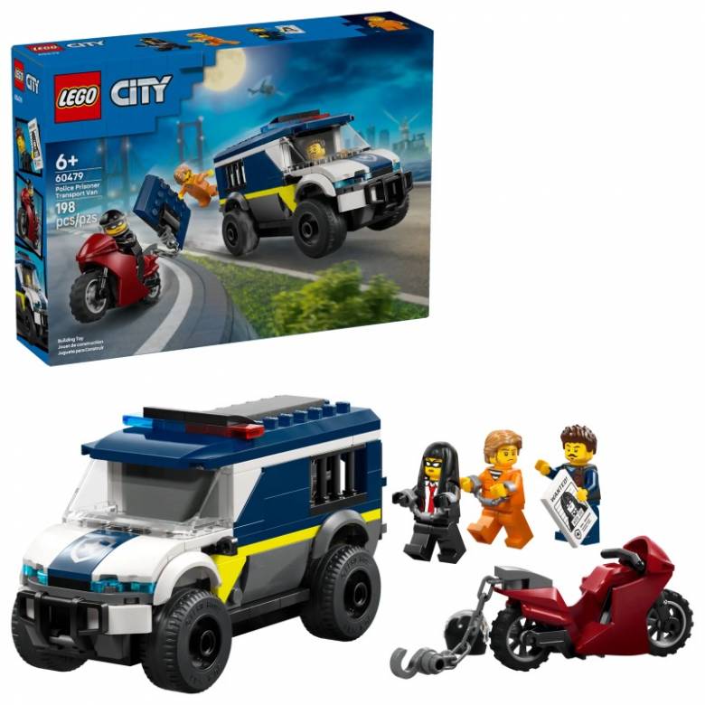 LEGO City Police Prisoner Transport Van 60479 6+