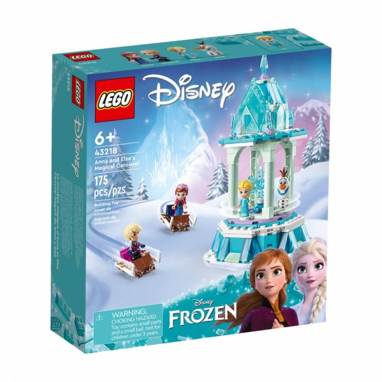 LEGO Disney Anna and Elsa's Magical Carousel 43218 6+