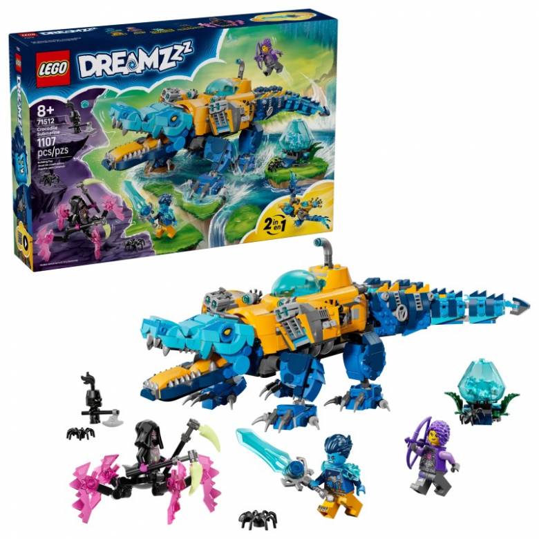 LEGO Dreamzzz Crocodile Submarine 71512 8+
