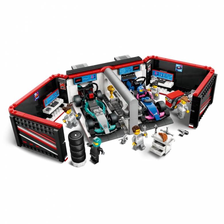 LEGO F1® Garage & Mercedes-AMG & Alpine Cars 60444 7+