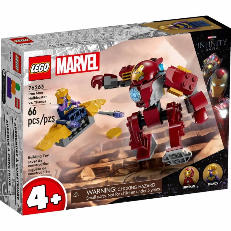 LEGO Marvel Iron Man Hulkbuster vs. Thanos 76263 4+