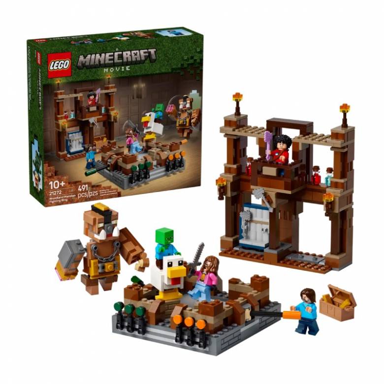 LEGO Minecraft Mansion Fighting Ring 21272 10+