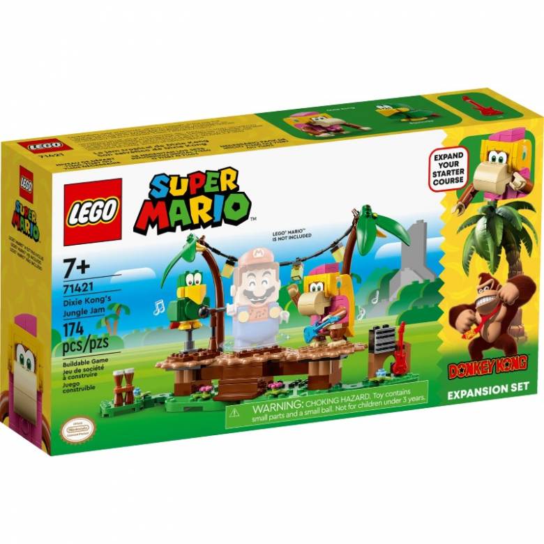 LEGO Super Mario Dixie Kong's Jungle Jam Expansion Set 71421 7+