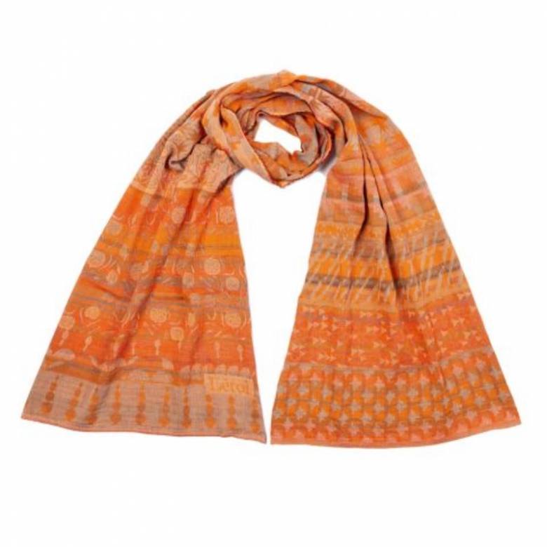 Letol Organic Cotton Scarf - Ziggy Jack O Lantern
