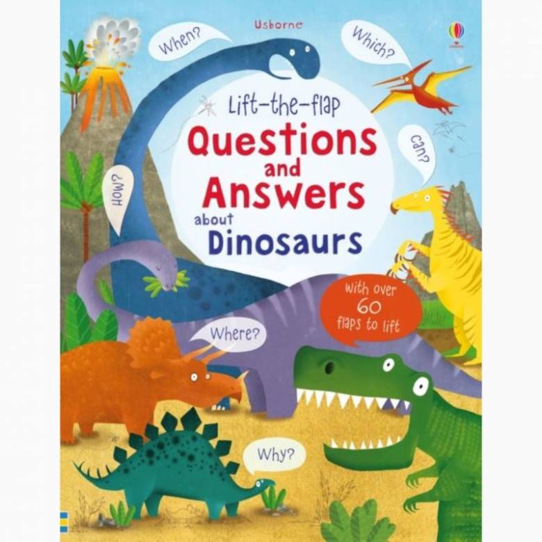 Lift The Flap: Questions & Answers About Dinosaurs - Board Book