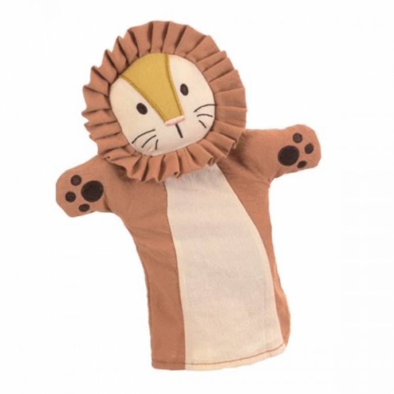 Lion - Small Cotton Handpuppet 0+