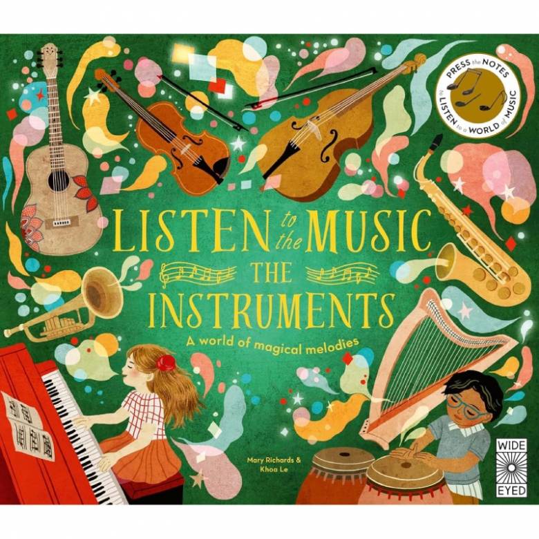 Listen To The Music: The Instruments - Hardback Musical Book