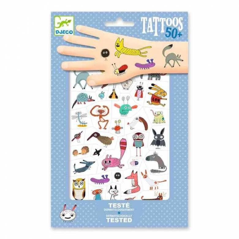 Little Critters Tattoos By Djeco 3+