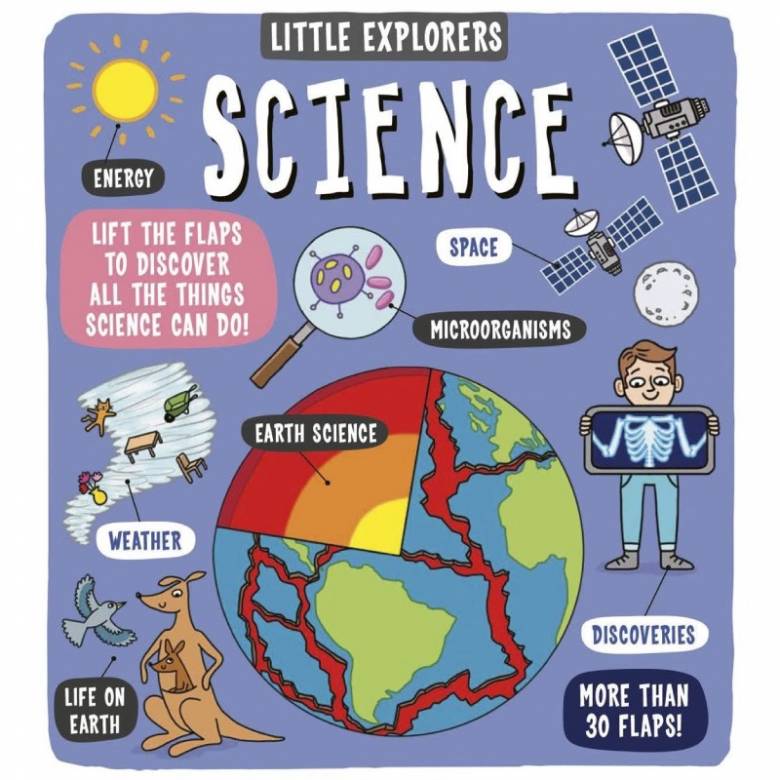 Little Explorers: Science (Lift The Flap) - Hardback Book