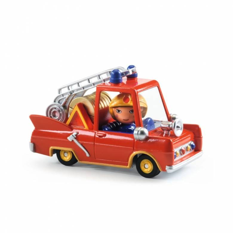 Little Fire Truck - Crazy Motor Car By Djeco 3+
