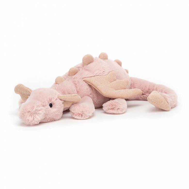 Little Rose Dragon Soft Toy By Jellycat 0+