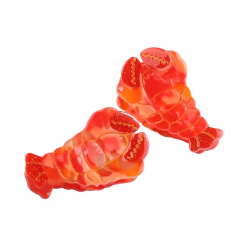 Lobster - Pair Of Claw Hair Clips