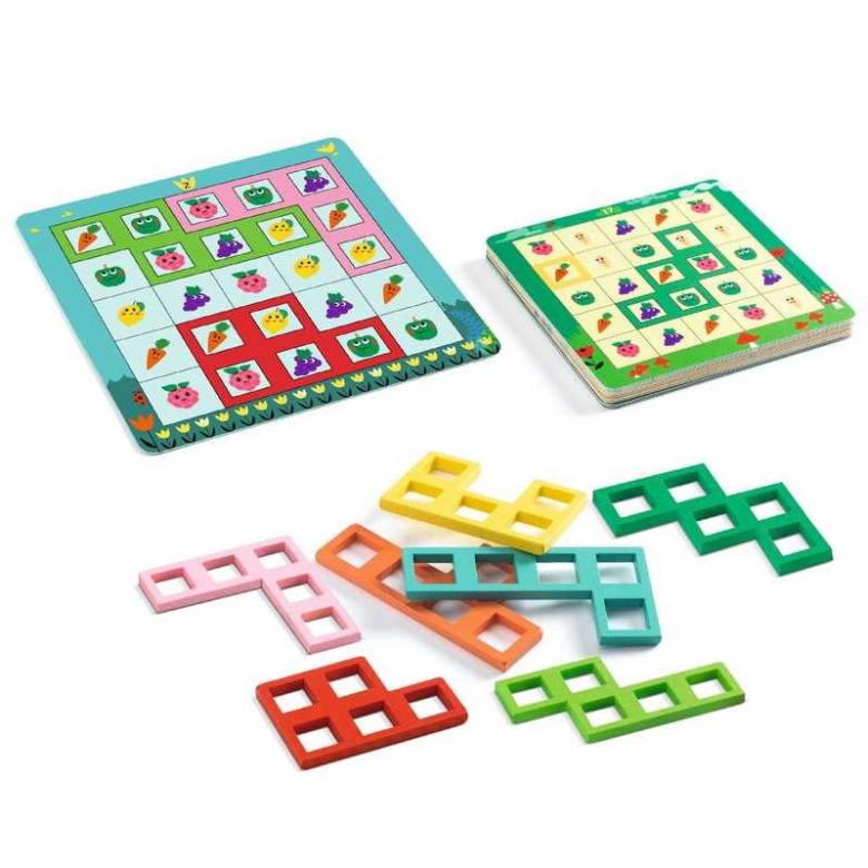 Logic Garden - Puzzle Logic Game By Djeco 6+