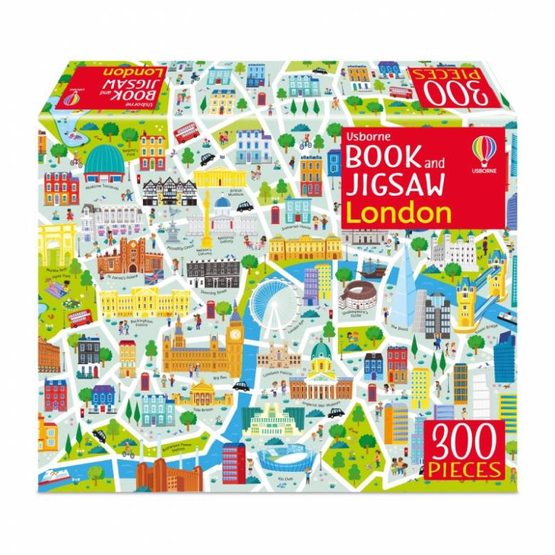 London - 300 Piece Jigsaw Puzzle & Book