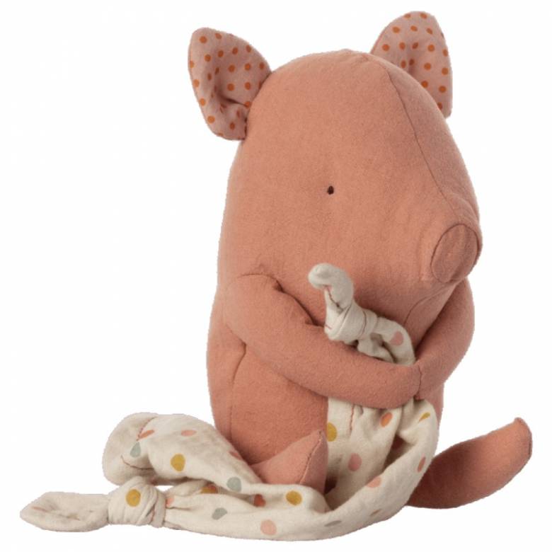 Lullaby Friends Pig With Blanket Soft Toy By Maileg 0+