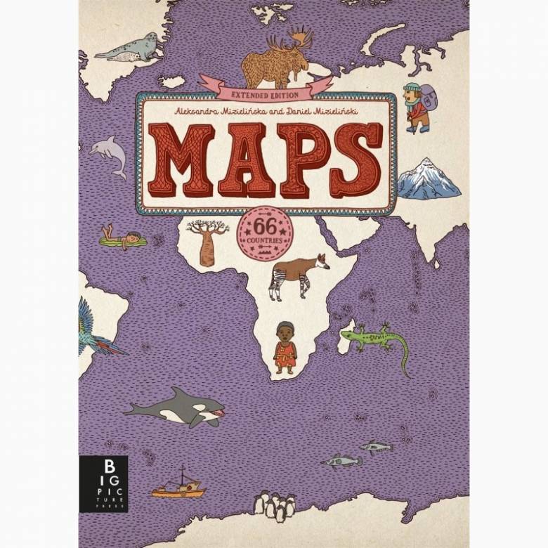 Maps - Hardback Book (Purple Extended Edition)
