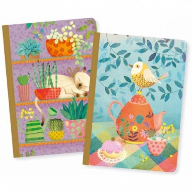 Marie Set Of 2 Little Notebooks By Djeco