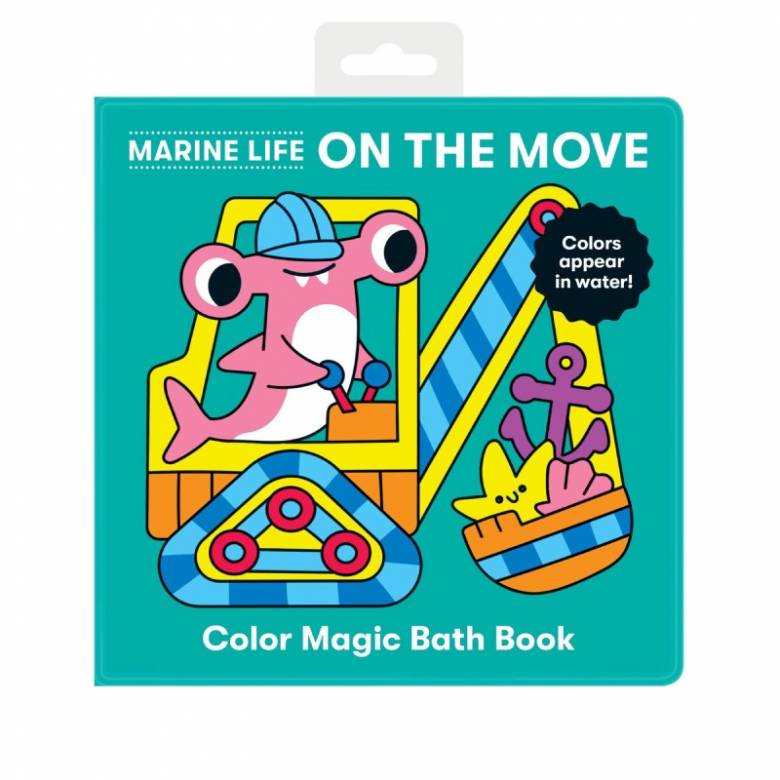 Marine Life On The Move - Colour Magic Bath Book