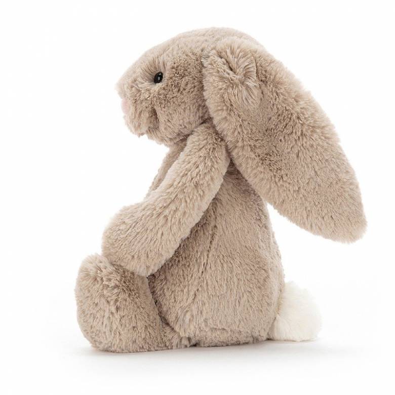 Medium Bashful Bunny In Beige Soft Toy By Jellycat