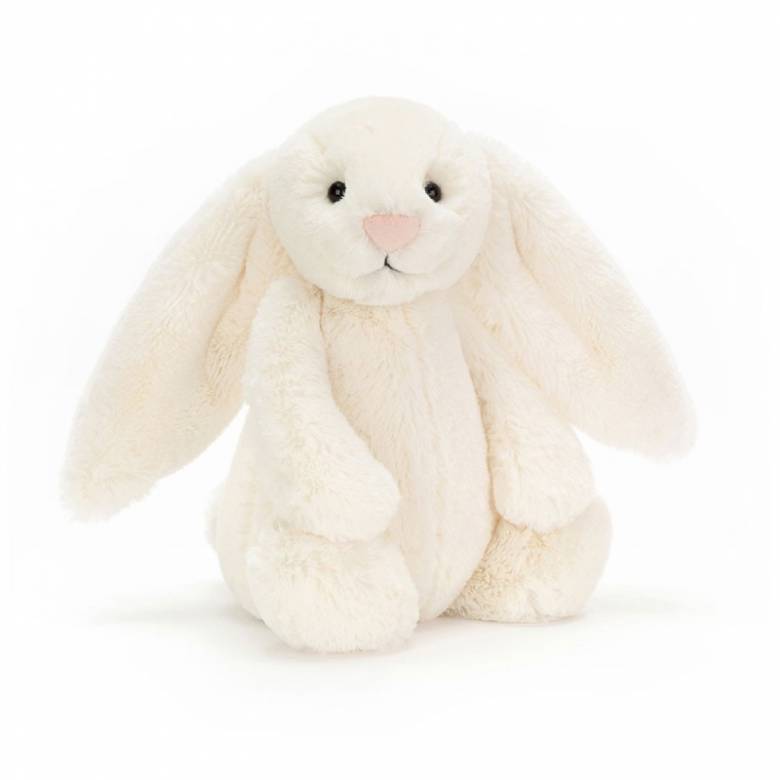 Medium Bashful Bunny In Cream Soft Toy By Jellycat 0+