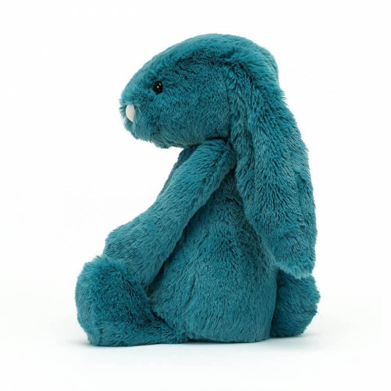 Medium Bashful Bunny In Mineral Blue Soft Toy By Jellycat 0+