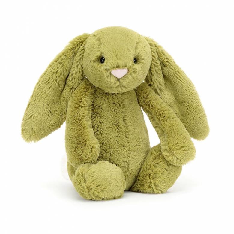 Medium Bashful Bunny In Moss Soft Toy By Jellycat 0+
