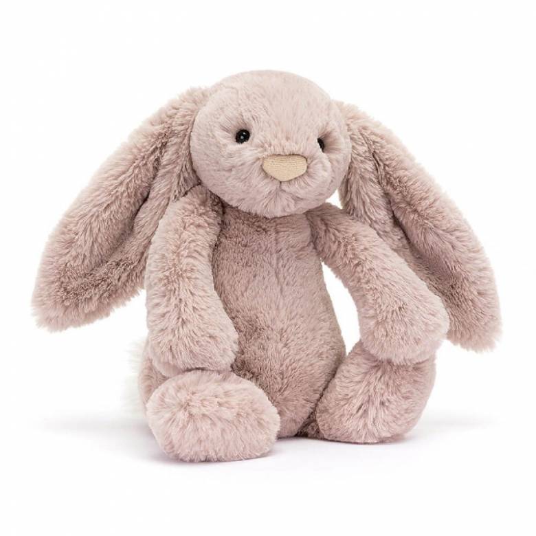 Medium Bashful Luxe Bunny Rosa Soft Toy By Jellycat 1+