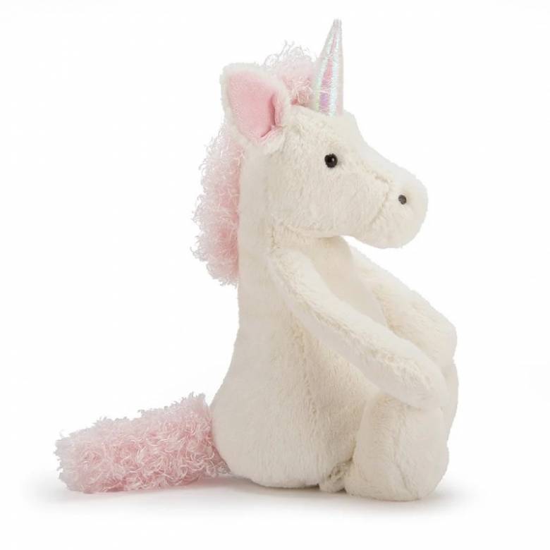 Medium Bashful Unicorn Soft Toy By Jellycat 1+