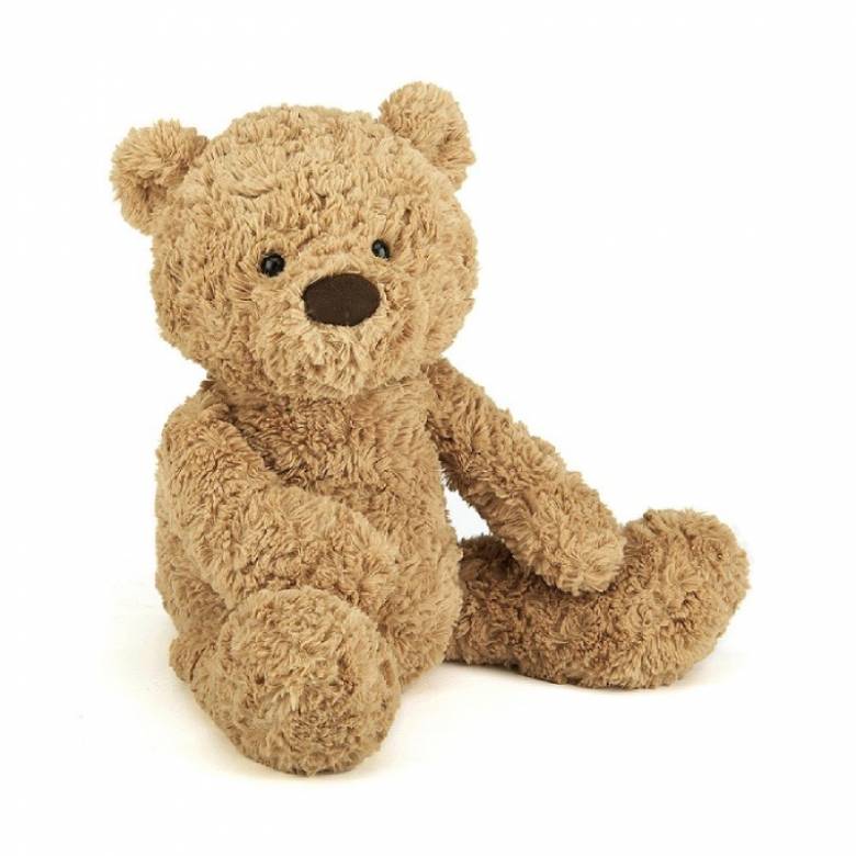 Medium Bumbly Teddy Bear Soft Toy By Jellycat